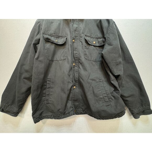 Wolverine Mens Utility Hooded Jacket Size XL Gray Insulated Outdoors Camping - Picture 6 of 16